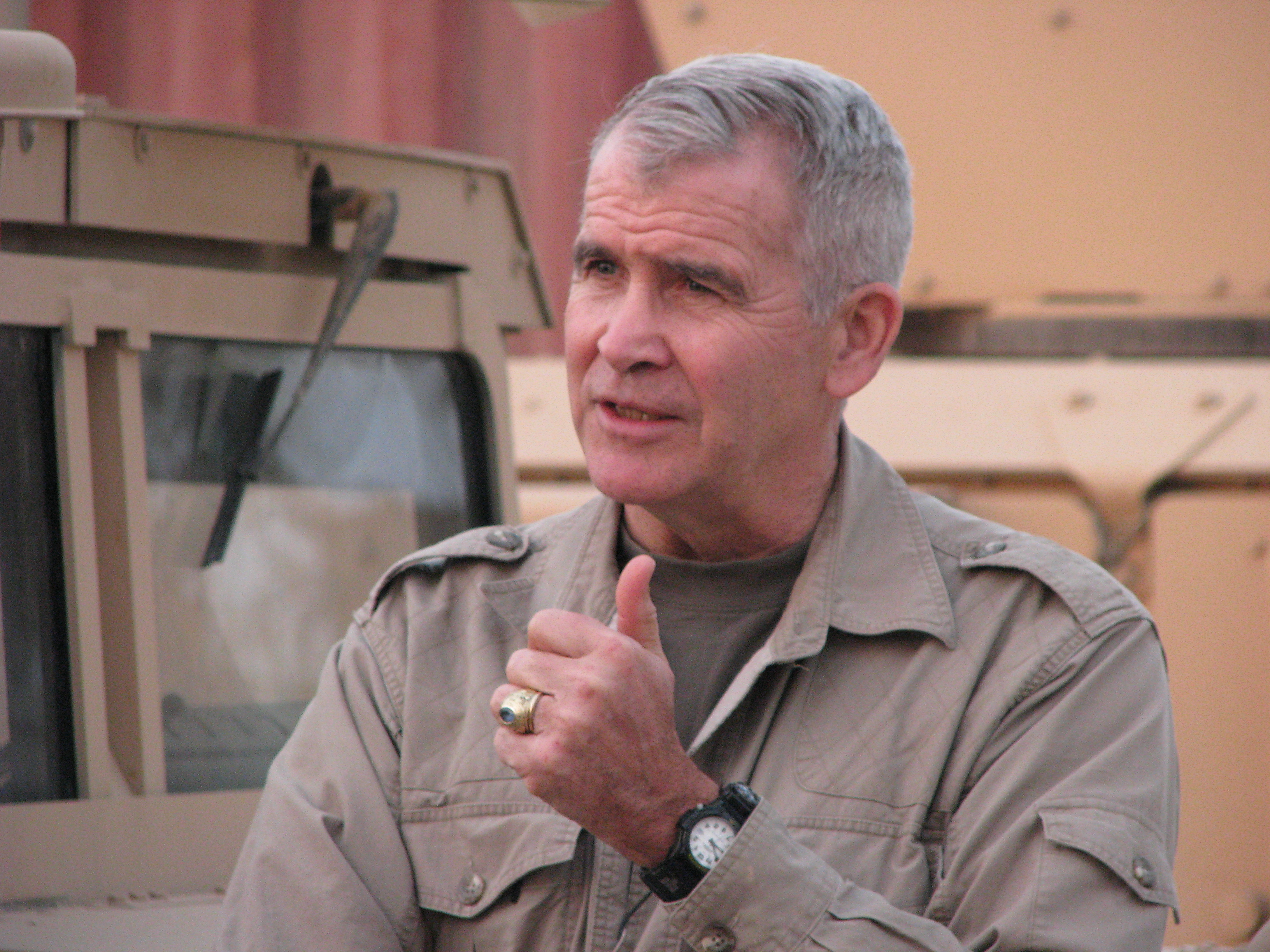 Oliver North photo