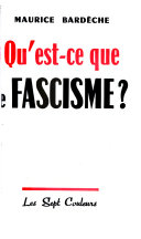 Qu'est-ce que le fascisme ?