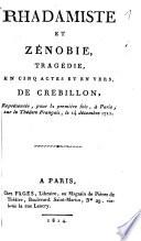 Rhadamiste et Zénobie