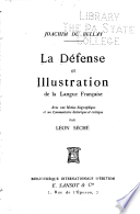 Défense et illustration de la langue française