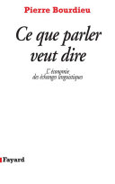 Ce que parler veut dire