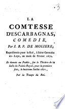 La Comtesse d'Escarbagnas