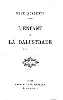 L'Enfant à la balustrade