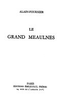 Le Grand Meaulnes