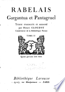 Gargantua et Pantagruel